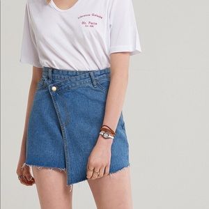 Storets Denim Wrap Skirt - NWT